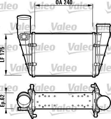 Valeo 817625 - Intercooler, charger car-mod.net