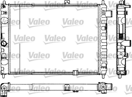 Valeo 883770 - Radiator, engine cooling car-mod.net