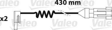 Valeo 882337 - Warning Contact, brake pad wear car-mod.net