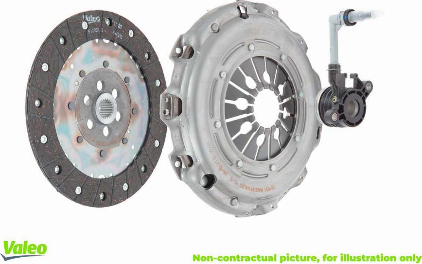 Valeo 834619 - Clutch Kit car-mod.net