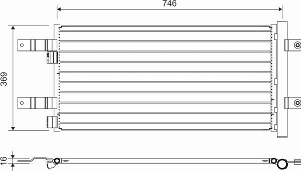 VALEO 822728 - Condenser, air conditioning car-mod.net