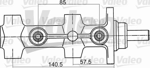 Valeo 350516 - Brake Master Cylinder car-mod.net