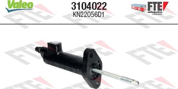 Valeo 3104022 - Slave Cylinder, clutch car-mod.net