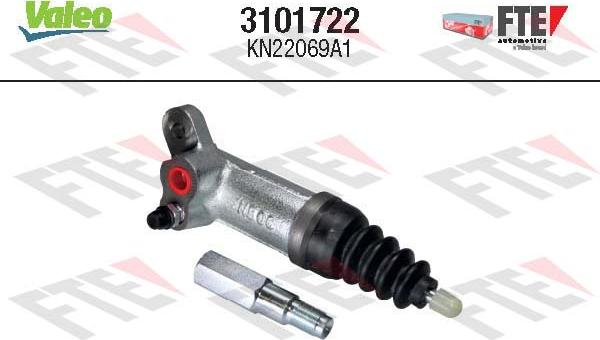 Valeo 3101722 - Slave Cylinder, clutch car-mod.net