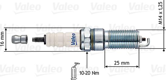 Valeo 246890 - Spark Plug car-mod.net