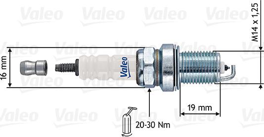 Valeo 246892 - Spark Plug car-mod.net
