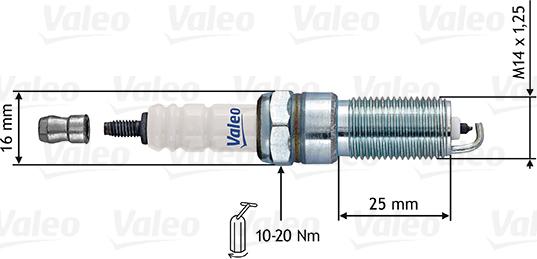 Valeo 246866 - Spark Plug car-mod.net