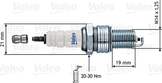 Valeo 246862 - Spark Plug car-mod.net
