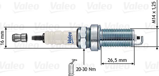 Valeo 246867 - Spark Plug car-mod.net