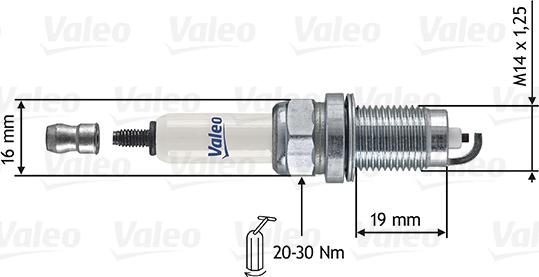 Valeo 246873 - Spark Plug car-mod.net