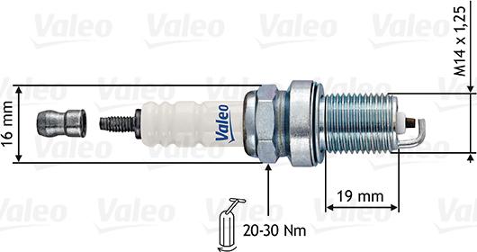 Valeo 246877 - Spark Plug car-mod.net