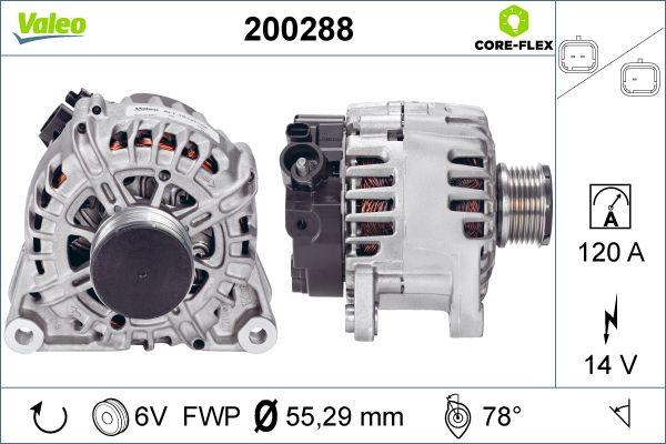 Valeo 200288 - Alternator car-mod.net