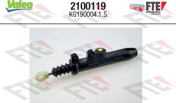 Valeo 2100119 - Master Cylinder, clutch car-mod.net