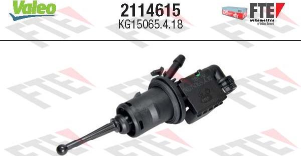 Valeo 2114615 - Master Cylinder, clutch car-mod.net