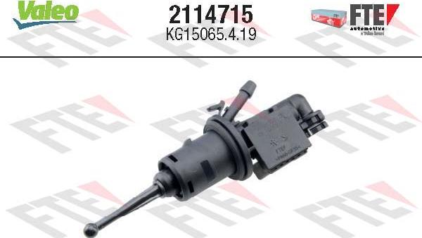 Valeo 2114715 - Master Cylinder, clutch car-mod.net