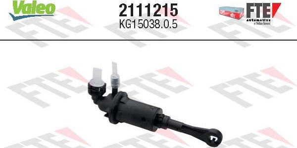 Valeo 2111215 - Master Cylinder, clutch car-mod.net