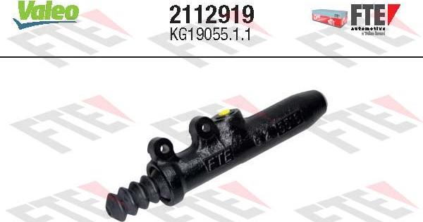 Valeo 2112919 - Master Cylinder, clutch car-mod.net
