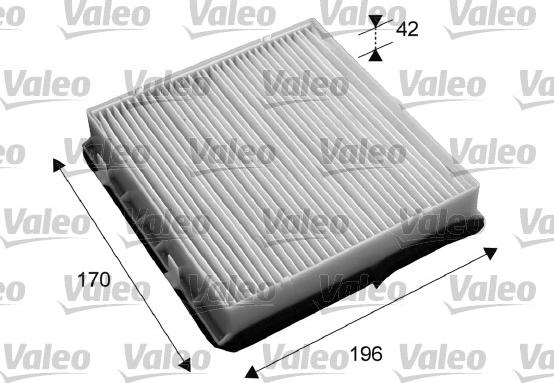 Valeo 715653 - Filter, interior air car-mod.net
