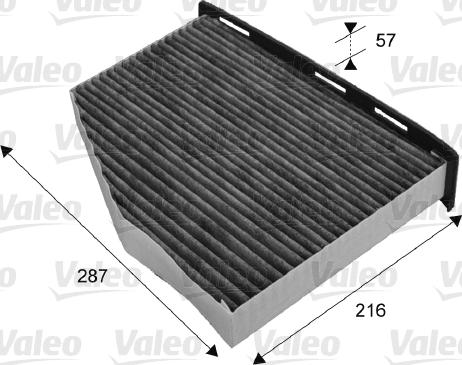 Valeo 715665 - Filter, interior air car-mod.net