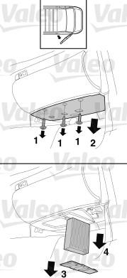 Valeo 716043 - Filter, interior air car-mod.net