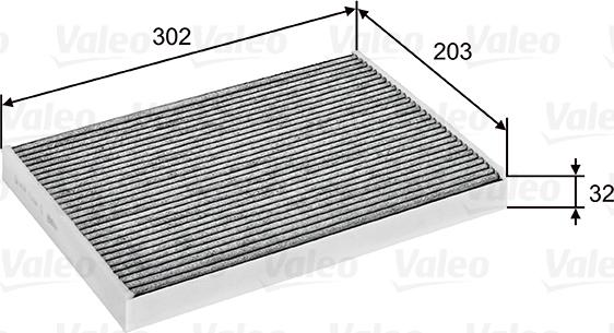 VALEO 716069 - Filter, interior air car-mod.net