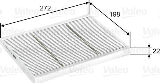 VALEO 716067 - Filter, interior air car-mod.net