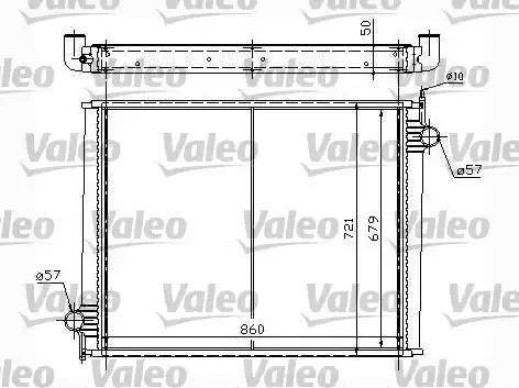 Valeo 734294 - Radiator, engine cooling car-mod.net