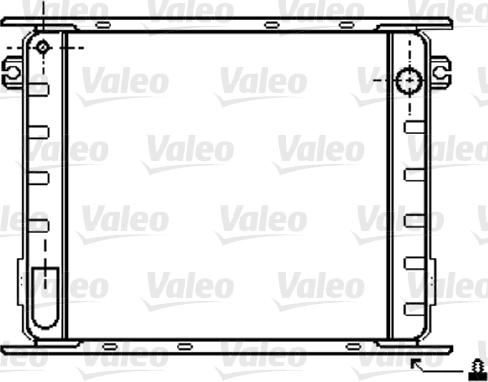 Valeo 733405 - Radiator, engine cooling car-mod.net