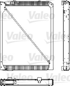 Valeo 733485 - Radiator, engine cooling car-mod.net
