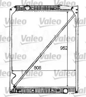 Valeo 732982 - Radiator, engine cooling car-mod.net