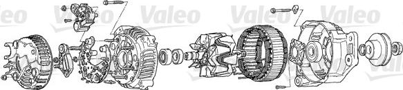 Valeo A14VI39 - Alternator car-mod.net