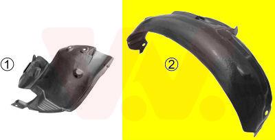 Van Wezel 4339435 - Panelling, mudguard car-mod.net