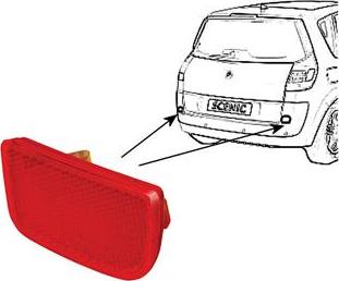 Van Wezel 4328939 - Reflex Reflector car-mod.net