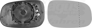 Van Wezel 5947838 - Mirror Glass, outside mirror car-mod.net