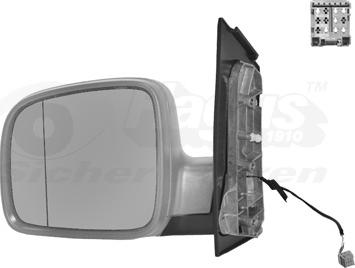 Van Wezel 5896817 - Outside Mirror car-mod.net