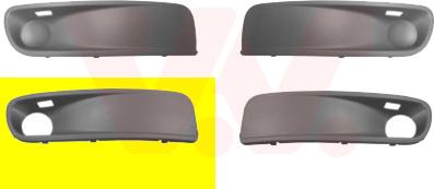 Van Wezel 5897594 - Ventilation Grille, bumper car-mod.net
