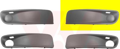 Van Wezel 5897591 - Ventilation Grille, bumper car-mod.net