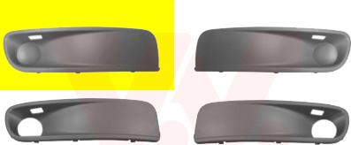 Van Wezel 5897592 - Ventilation Grille, bumper car-mod.net