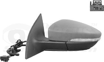 Van Wezel 5849807 - Outside Mirror car-mod.net