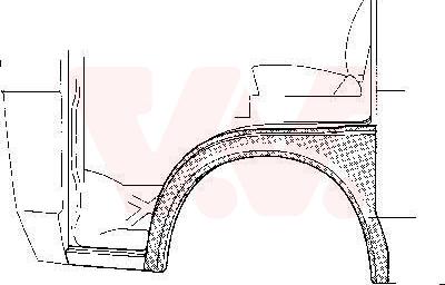Van Wezel 58 58 155 - Inner Wing Panel car-mod.net