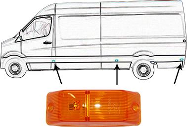 Van Wezel 5862975 - Side Marker Light car-mod.net