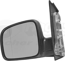 Van Wezel 5867803 - Outside Mirror car-mod.net
