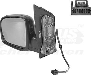 Van Wezel 5867807 - Outside Mirror car-mod.net