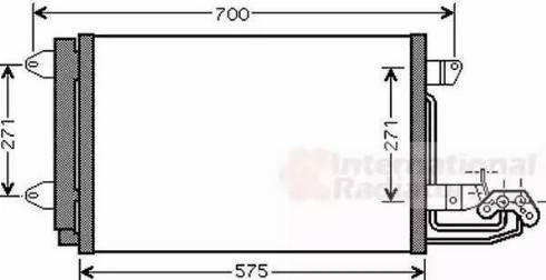 TEMPEST TP.1594684 - Condenser, air conditioning car-mod.net