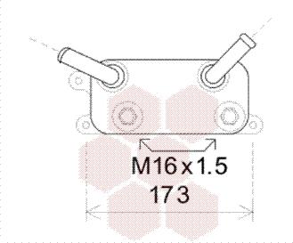 Van Wezel 58003310 - Oil Cooler, automatic transmission car-mod.net