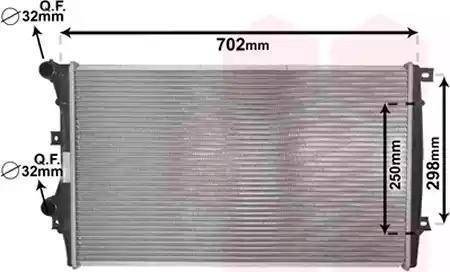 BEHR 8MK 376 726-704 - Radiator, engine cooling car-mod.net