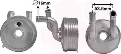 Van Wezel 58013706 - Oil Cooler, automatic transmission car-mod.net