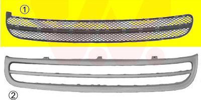 Van Wezel 5803490 - Ventilation Grille, bumper car-mod.net