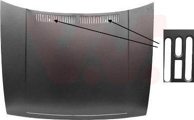 Van Wezel 5812660 - Bonnet, hood car-mod.net
