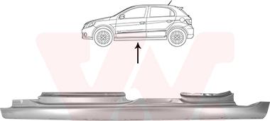 Van Wezel 5886103 - Foot Board, door sill car-mod.net